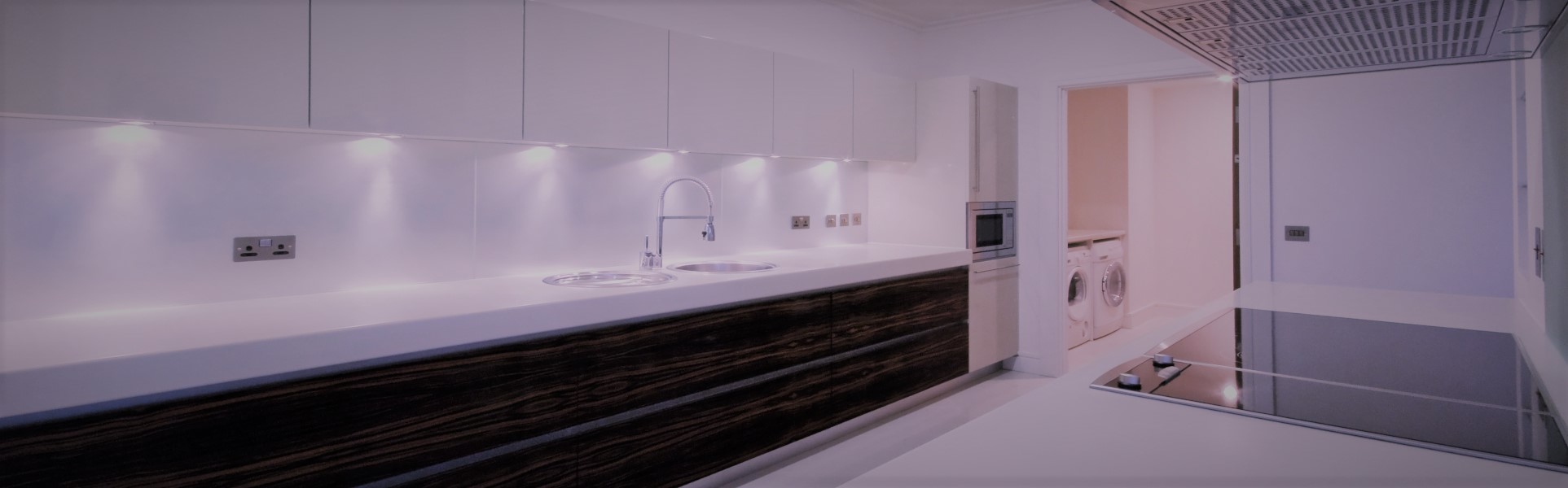 Slider, Glass Splashbacks Installed in Kensington | Kitchen & Bathroom Styles